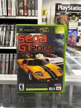 SEGA GT 2002 Xbox Complete CIB Limited Edition Tested Working
